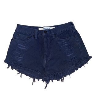 Brandy Melville High Waisted Denim Shorts